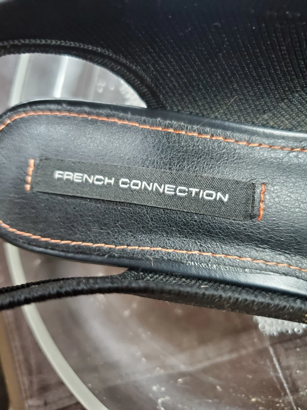 French Connection- Black Slingback Pointed-Toe Heels - Women's Dress Pumps